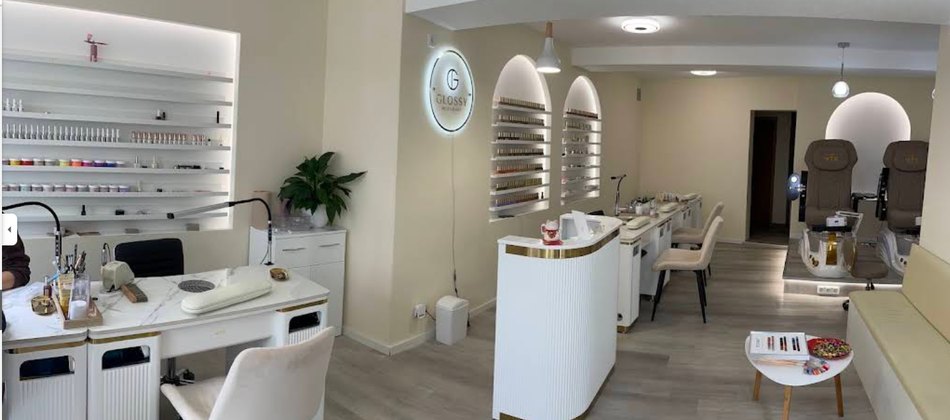 Studio-Innenansicht bei Glossy Nails & Beauty Jena